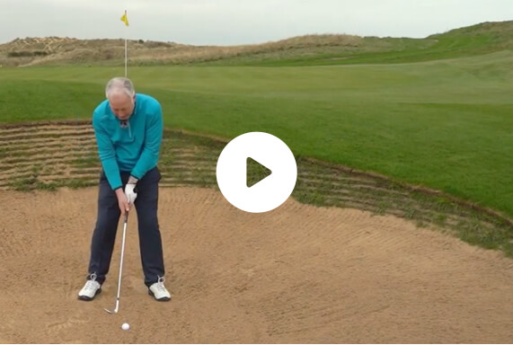 The easy way to escape golf bunkers every time
