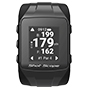 Black Shot Scope V2 GPS and Performance Tracking Golf watch showing yardages