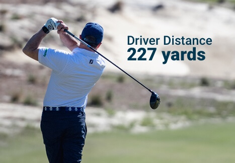 Increase average driver distance to over 220 yards