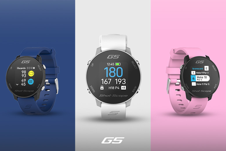 Switch up your style with the Shot Scope G5 GPS watch
