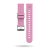 Front view of pink G5 watch strap