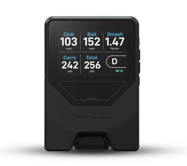 Shot Scope LM1 Launch Monitor front view