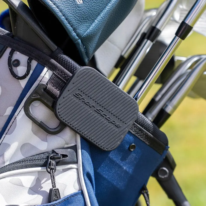 Shot Scope Magnetic bag clip on golf bag hover image