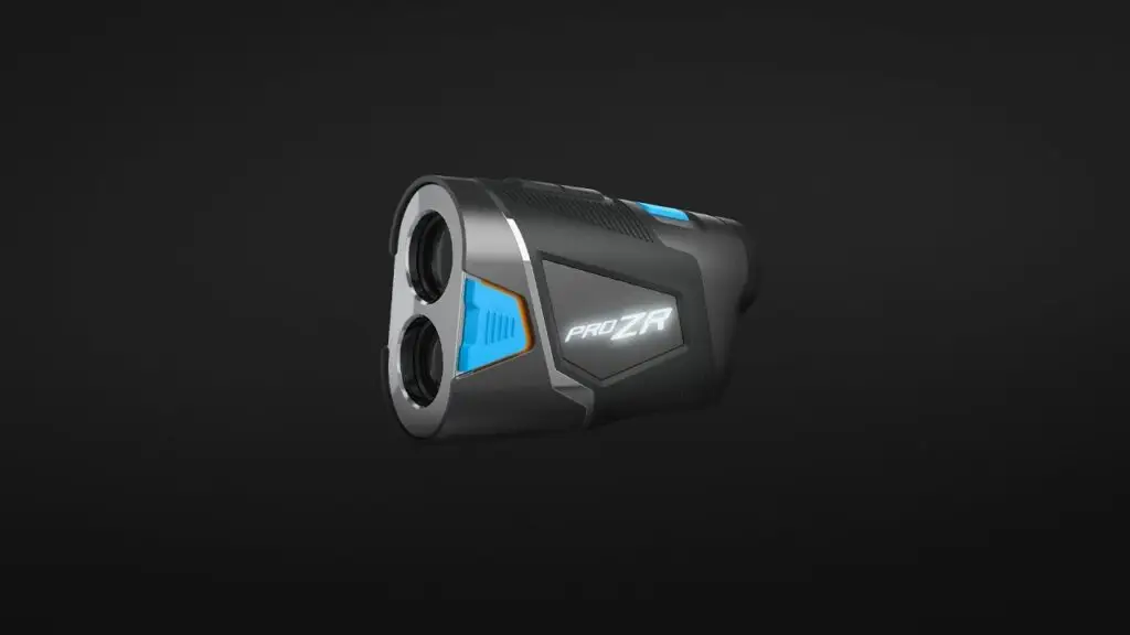 shot scope pro zr with a dark background and logo glowing