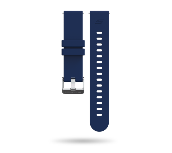 Front view of navyG5 watch strap