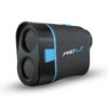 Side view of PRO L2 Laser Rangefinder in Blue at an angle