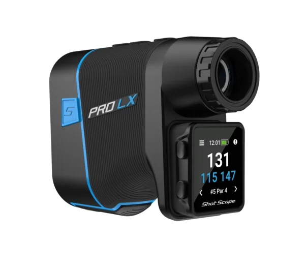 1st gen PRO LX+ in blue showing H4 attached