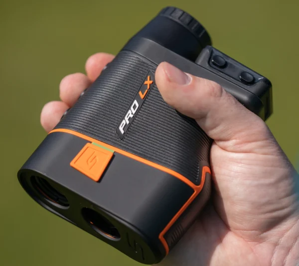 Orange 1st gen PRO LX+ in hand