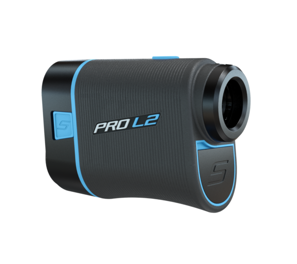 Back left view of Blue PRO L2 rangefinder