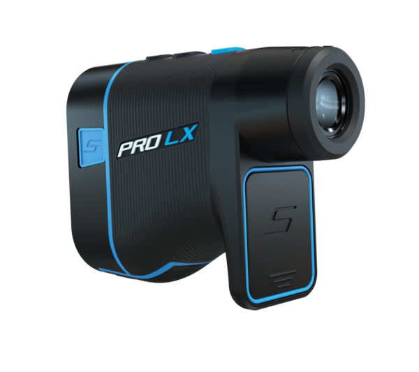 Back left view of Blue PRO LX rangefinder