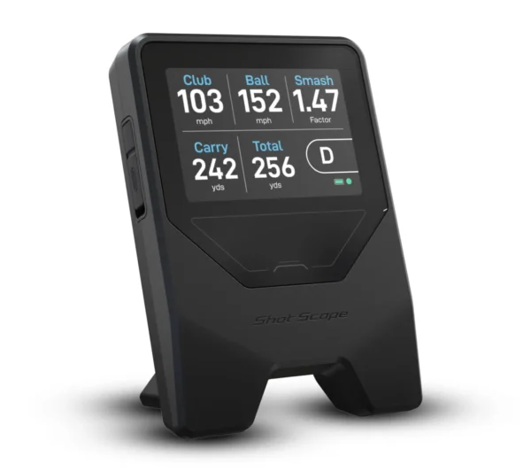 Shot Scope LM1 Launch Monitor side view